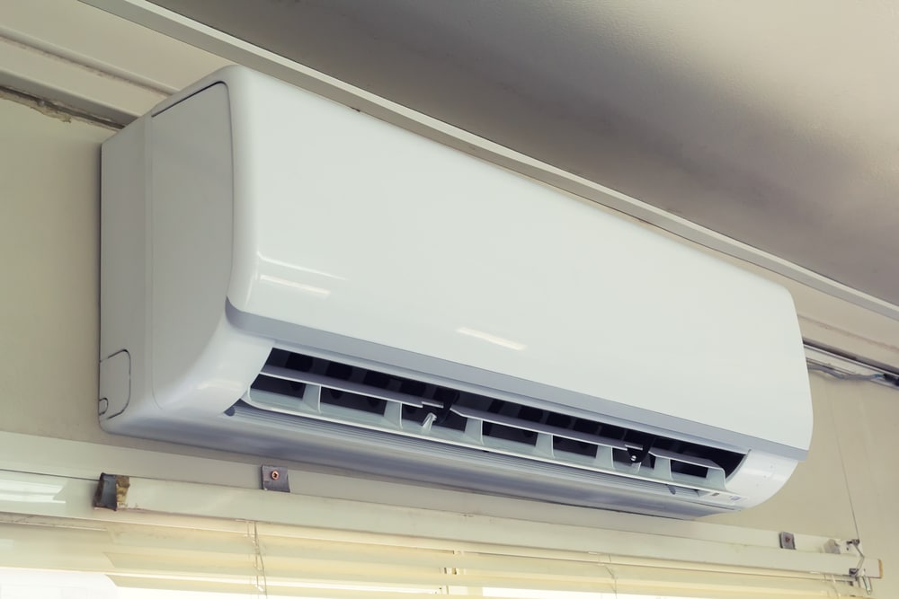 Air Conditioner (ac) Indoor Unit Or Evaporator And Wall mounted That